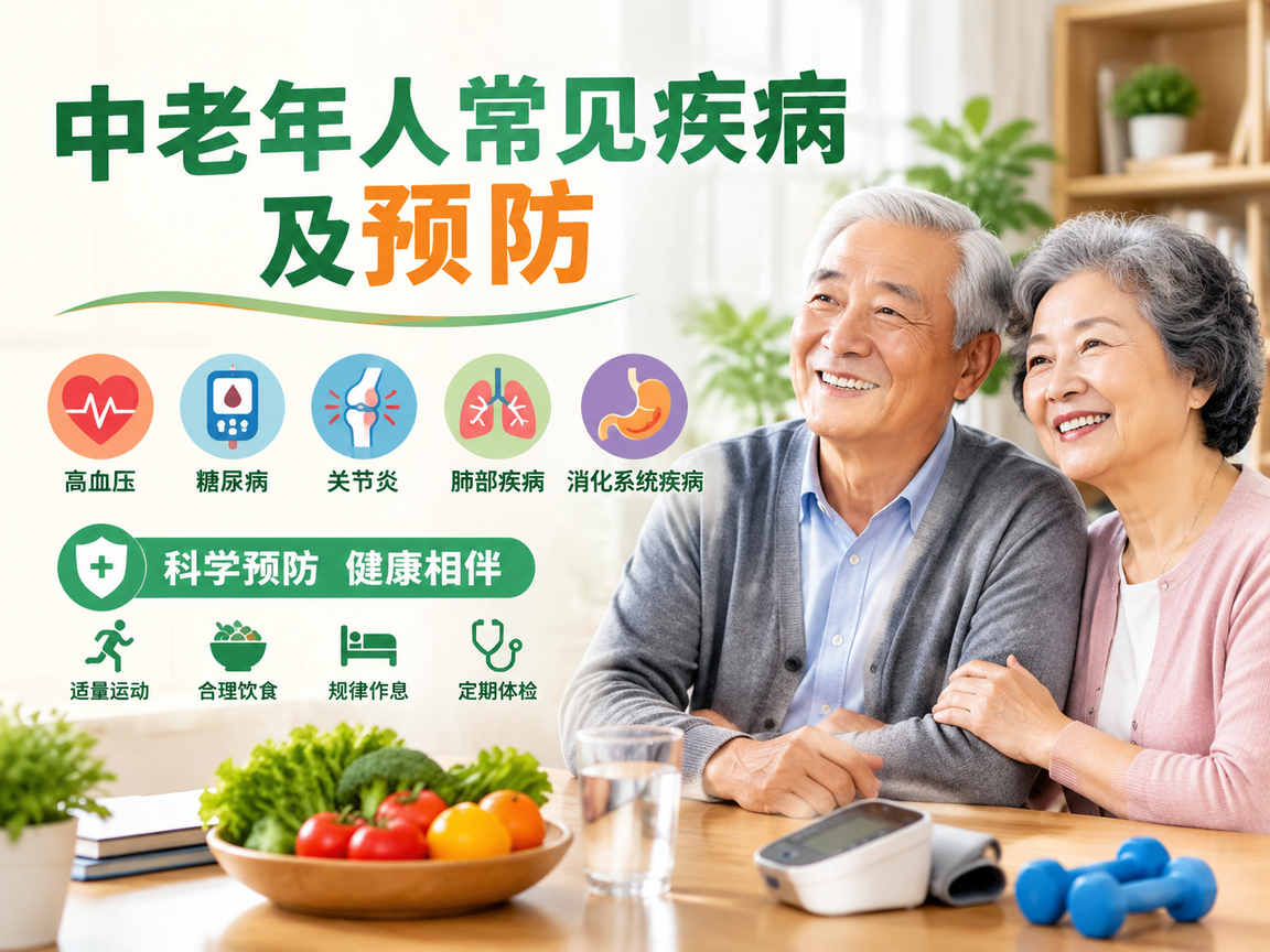 中老年人常见疾病及预防